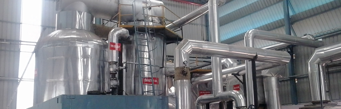 Biomass Briquette Fired Thermic Fluid Heating Systems